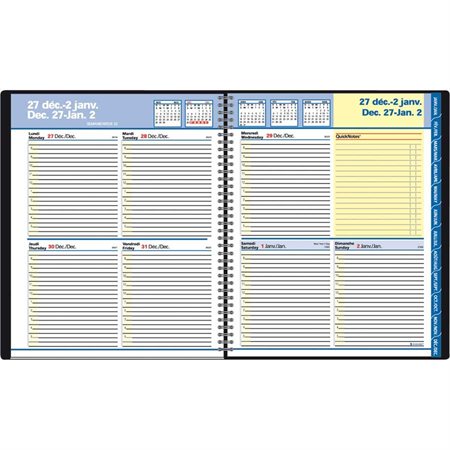 QuickNotes® Weekly / Monthly Diary (2026)
