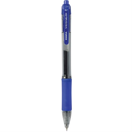 Stylo à bille roulante rétractable Sarasa® - 0,7 mm - Bleu 