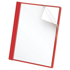 Couverture de présentation - Rouge