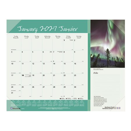 Monthly Desk Pad Calendar (2026)
