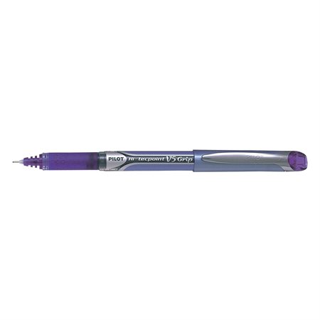 Stylos à bille roulante Hi-Tecpoint Grip V5 / V7 0,5 mm V5 violet