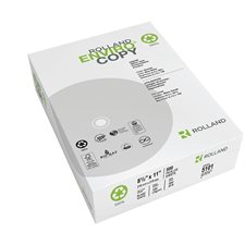 Papier blanc de copie et usages multiples recyclé EnviroCopy™ 100% - 20 lb - Lettre - Paquet de 500