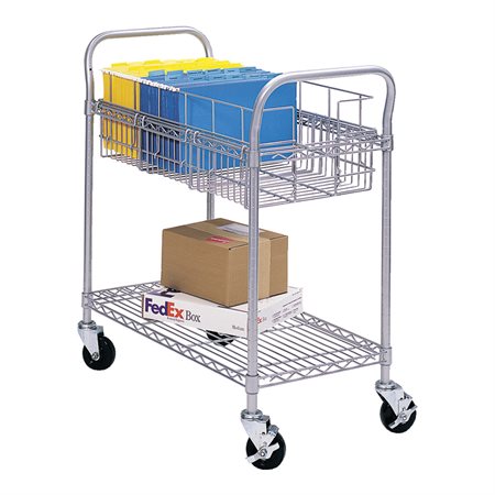 Chariot pour le courrier 26-3/4 x 18-3/4 x 38-1/2"H - 75 chemises