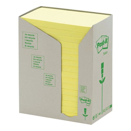 Feuillets autoadhésifs recyclés Post-it®
