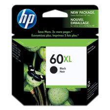 HP60XL - CC641WN#140 High Yield Original Inkjet Cartridge - Black