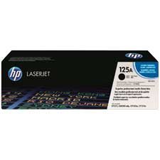 HP 125A Cartouche de toner d'origine LaserJet HP125A - CB540A - Noir