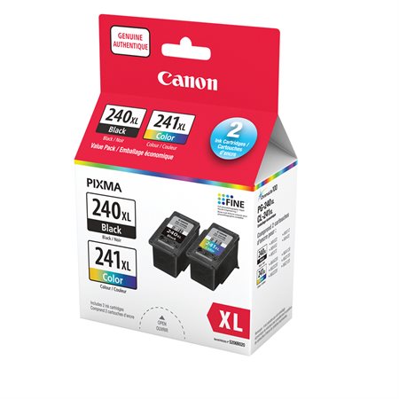 PG-240XL/CL-241XL Ink Jet Cartridge Twin Pack