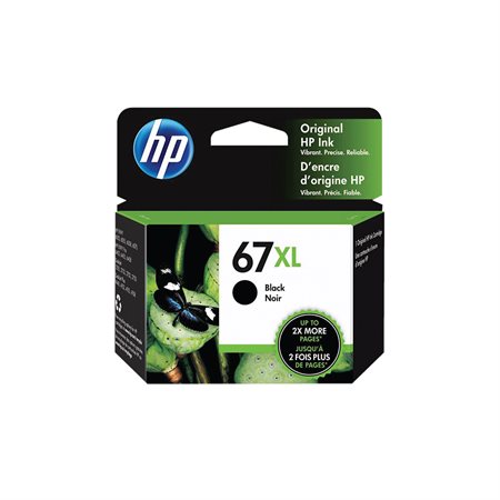 HP 67XL Cartouche jet d'encre de longue durée d'origine HP67XL - 3YM57AN#140 - Noir