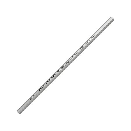 Crayon de couleur de marquage en bois Verithin® - Boîte de 12 argent métallique