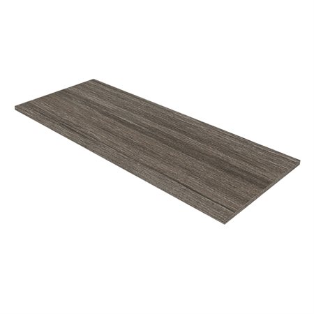 Plateau de mélamine pour base réglable en hauteur 24 x 60 po. acajou absolu