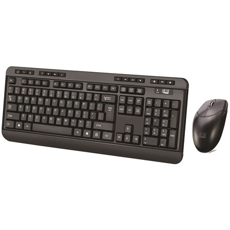 Ensemble clavier et souris sans fil antimicrobien - Anglais
