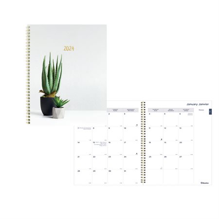Succulent Plants Monthly Planner (2027)