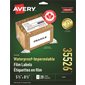 Rectangle Waterproof Film Labels