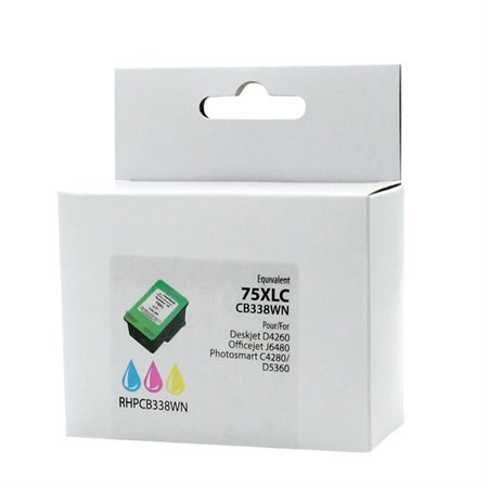 Remanufactured High Yield Inkjet Cartridge (Alternative to HP 22XL)
