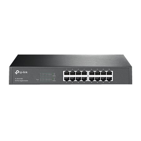 16-Port Gigabit Desktop/Rackmount Switch