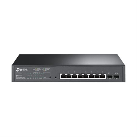 JetStream 10-Port Gigabit Smart Switch with 8-Port PoE+