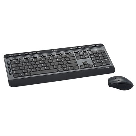 Ensemble clavier et souris 6 boutons sans fil - Anglais