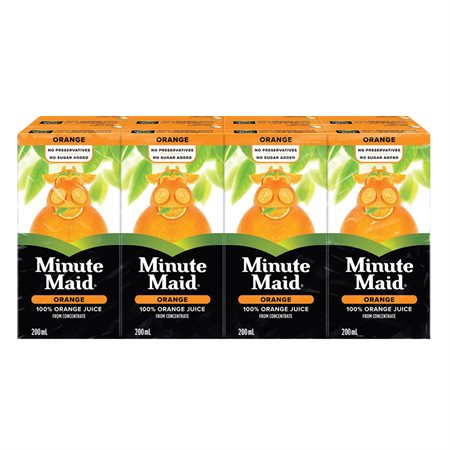 Boîte de jus Minute Maid orange