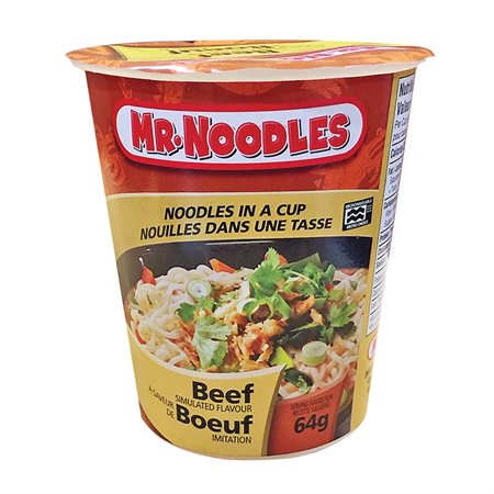 Nouilles dans une tasse Mr. Noodles
