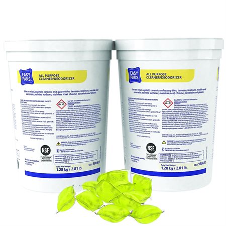 Nettoyant/désodorisant tout usage Easy Paks