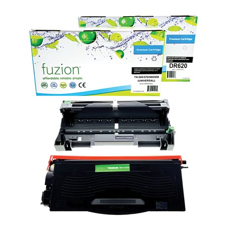 Ensemble cartouche de toner et tambour Brother TN650 / DR620