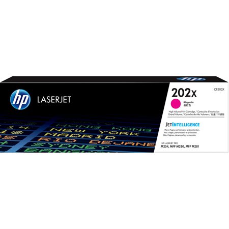 HP 202X/CF503X Laser Toner Cartridge magenta