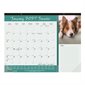 Man's Best Friends Monthly Desk Pad Calendar (2026)