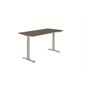 Table à hauteur réglable Newland™ - 58 x 29 po - Acajou absolu