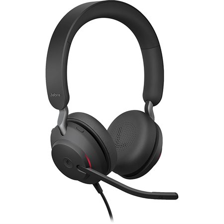Casque supra-auriculaire filaire mono Evolve2 40 SE (Microsoft Teams, USB-C)