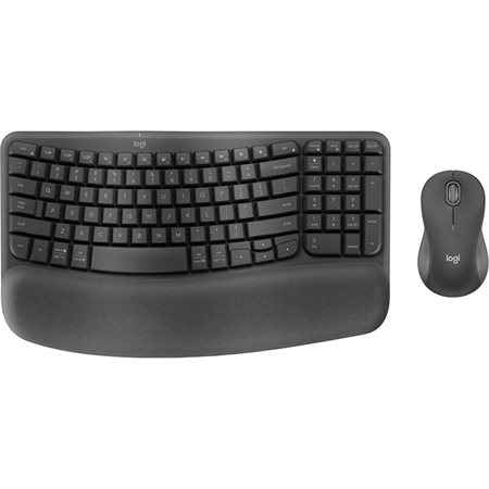 Ensemble clavier et souris sans fil Wave Keys - Anglais