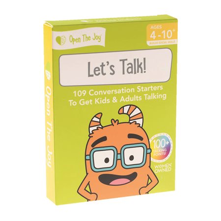Cartes de conversation parlons-en Version anglaise