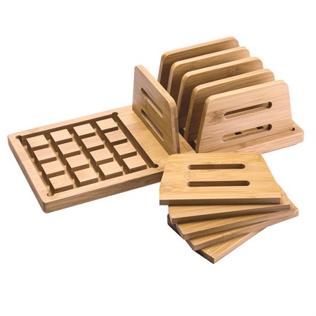 Petit trieur de dossiers en bambou