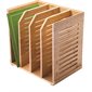 Organiseur de fichier d'ordinateur bambou