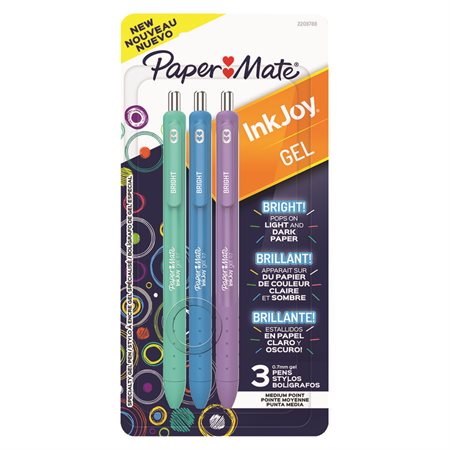 Stylos à encre gel InkJoy Bright