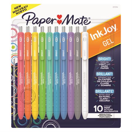 Stylos à encre gel InkJoy Bright