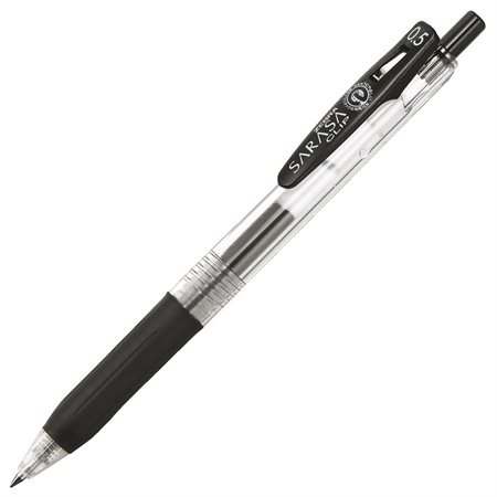 Sarasa Clip Retractable Gel Pen black ink