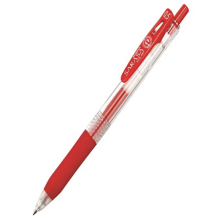 Stylo gel rétractable Sarasa Clip