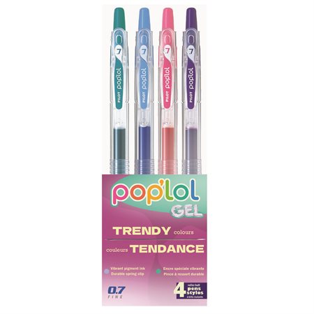 Stylo à bille rétractable Pop'lol