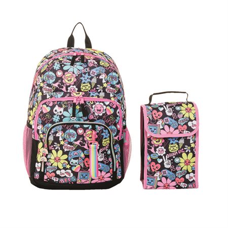 Ensemble sac à dos et boîte à lunch