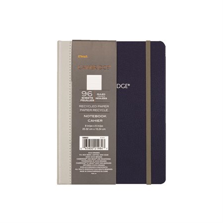 Cahier avec porte-stylo recyclé