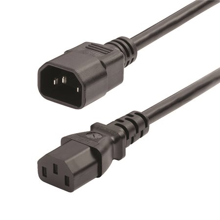 StarTech 2ft (60cm) Power Extension Cord