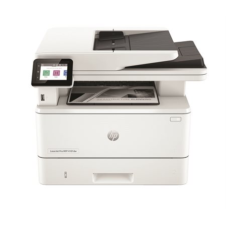 Imprimante laser tout-en-un sans fil noir et blanc HP LaserJet Pro MFP 4101dw