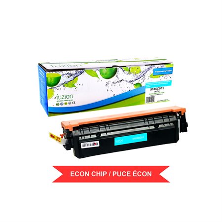 Cartouche de toner de longue durée compatible fuzion™ (Alternative à Canon 067H) - Cyan