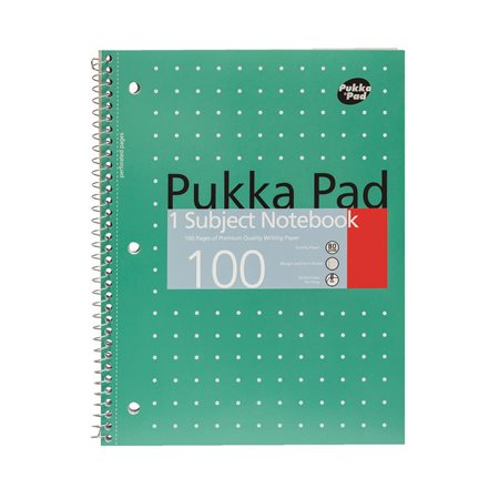 1 Subject Metallic Notebook
