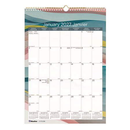Monthly Wall Calendar (2026)