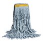 Dura-Pro Cut-End Wet Mop - 24 oz - Blue