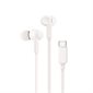 Écouteurs boutons Belkin SoundForm avec connecteur USB-C - Blanc