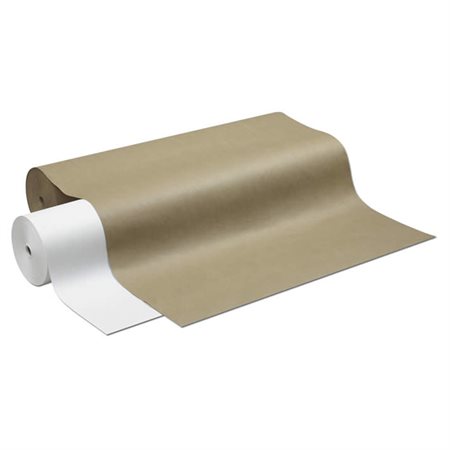 Rouleau d'emballage blanc
