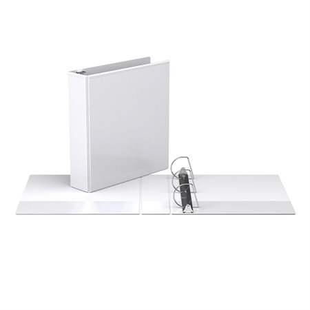 Reliure à anneau en D avec couverture transparente
