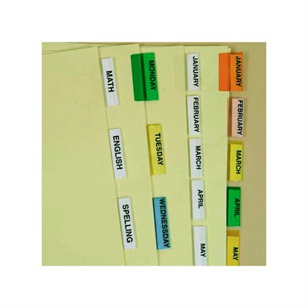 Index Dividers (5) Coloured Tabs